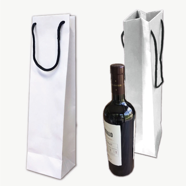 Bolsa para 1 Botella de Vino Bebidas Con Manija Súper Reforzadas