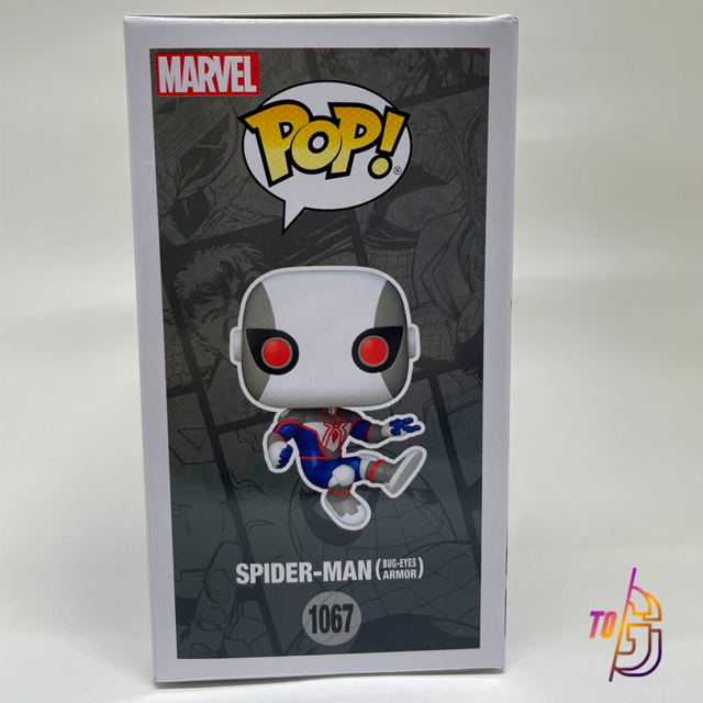 Funko Pop Spider Man Bug Eyes Armor Exclusivo Ccxp Marvel