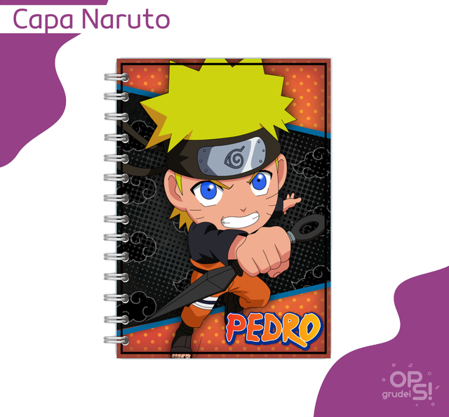 Kit Etiquetas Naruto - Comprar em Ops! Grudei