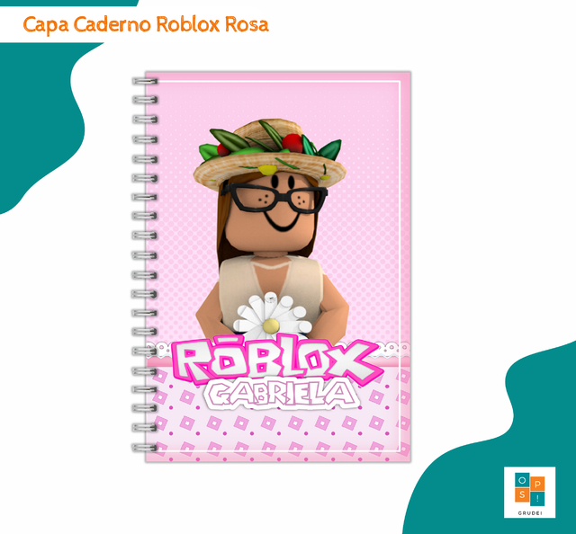 Capa Adesiva Roblox Menina - Comprar em Ops! Grudei