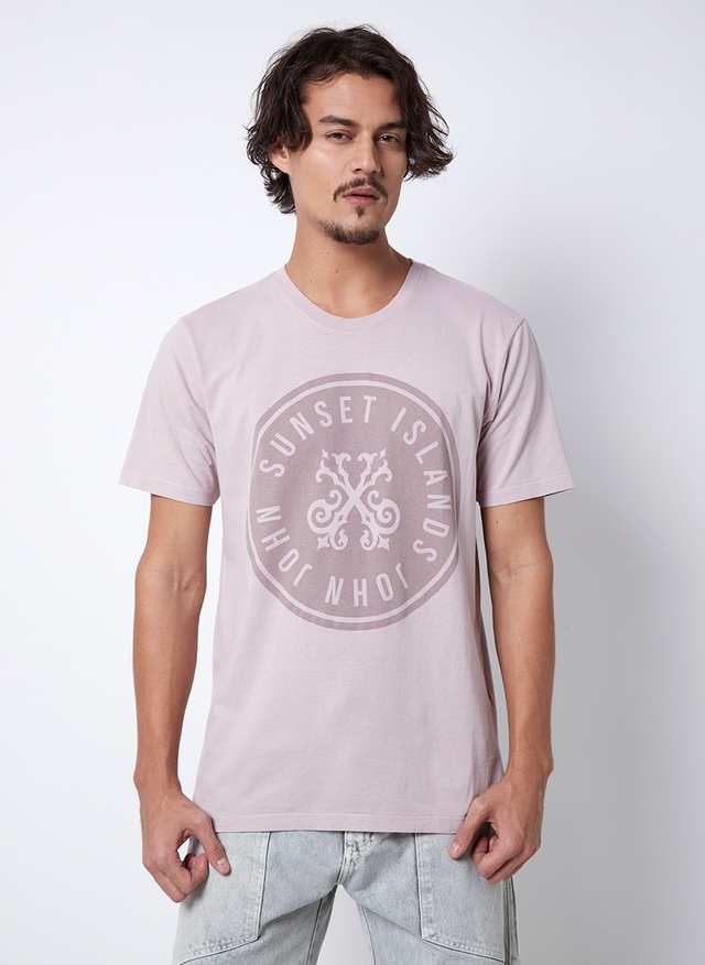 Camiseta John John Logo Preta - Compre Agora