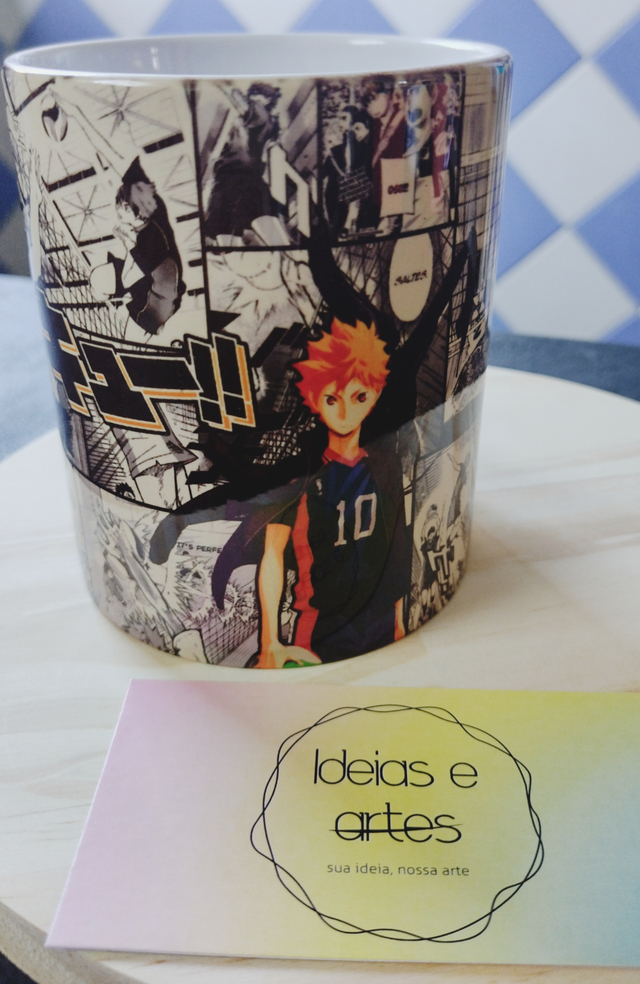 Caneca Mágica Personalizada anime Haikyuu Vários Modelos de todos