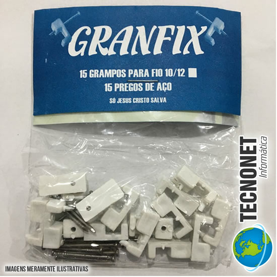 Fixa Fio Grampos Para Fio Granfix