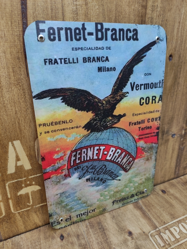 Chapa Fernet Branca Comprar En Daniel Y Roxana