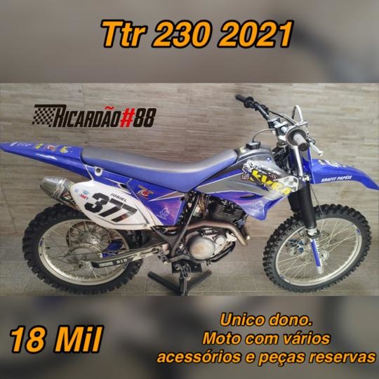 Trilha com a Yamaha TTR 230 