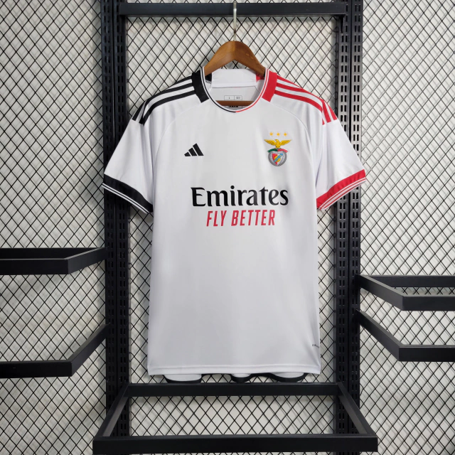 Camisa Benfica Third Torcedor Adidas Masculina Branca