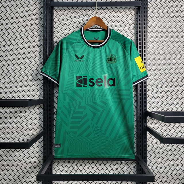 Camisa Newcastle Away Torcedor Castore Masculina Verde