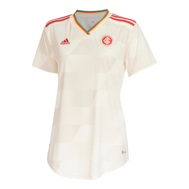 Camisa Internacional I 22/23 Torcedor Adidas Feminina - Vermelho