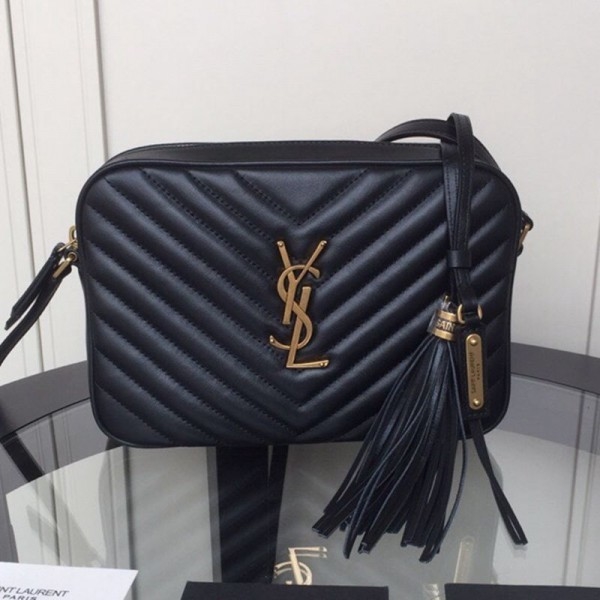 ysl lou bolsa black