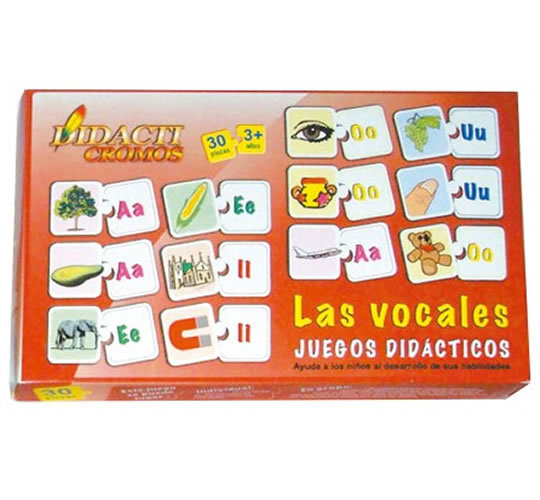 Las Vocales Juego Didactico - LA EDUCADORA SHOP