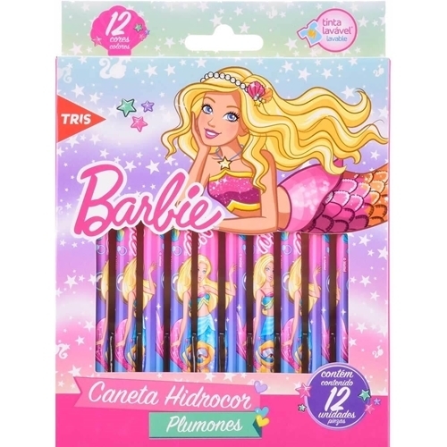 LIVRO INFANTIL BARBIE COLORIR JUMBO CIRANDA CULTURAL - Papelaria Criativa