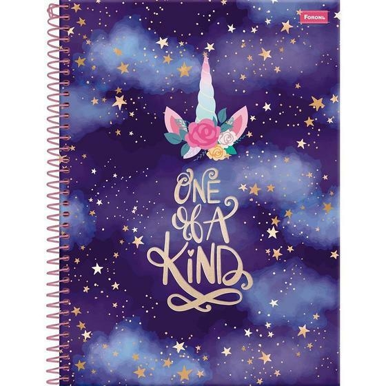 Caderno Elástico De Unicornio Desenho Promoção