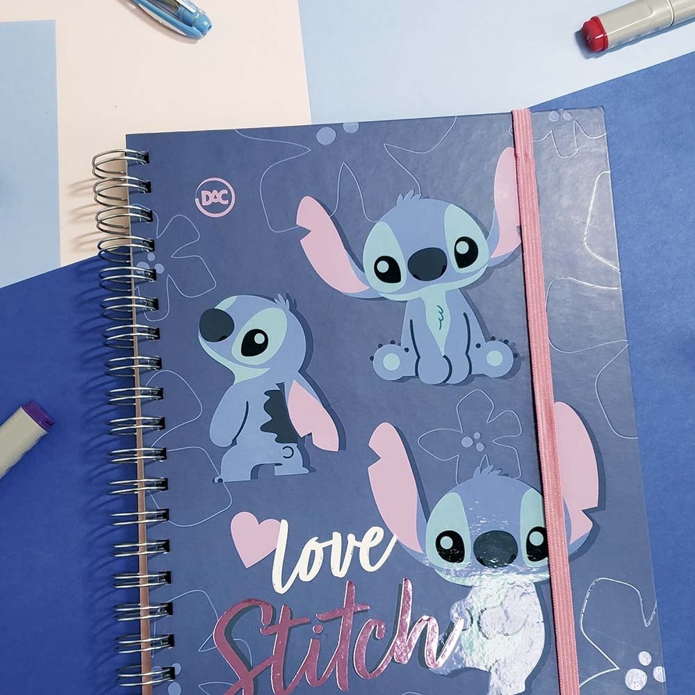 CADERNO SMART STITCH 80FLS DAC Tem De Tudo Papelaria