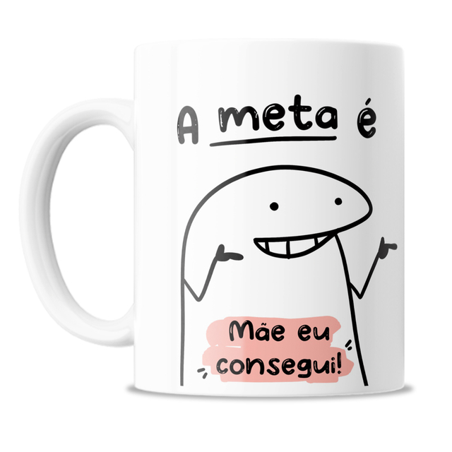 Caneca Flork Meme Bentô Divertida