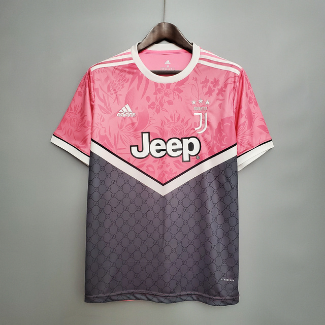 camisa nova da juventus rosa