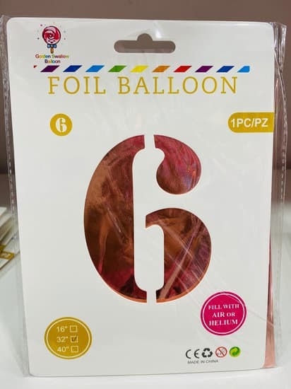 Globo Nro Rosa Gold Comprar En Stefano Regalos