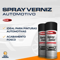 Spray preto fosco vinilico Tintas Gonçalves