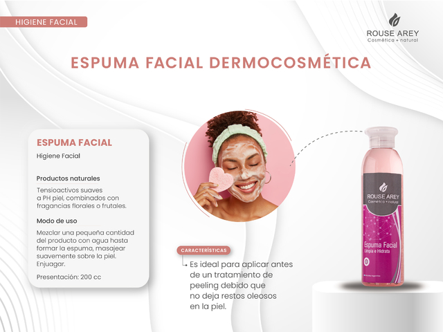 Espuma Facial Dermocosmética