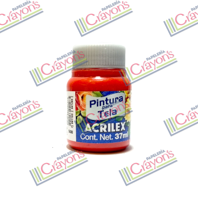 ACRILEX 508 ROJO ESCARLATA Papeleria Crayons