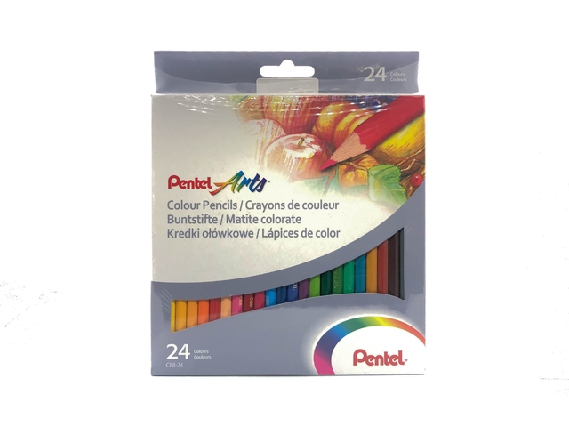 COLORES PENTEL 24PZS - Comprar en Papeleria Crayons