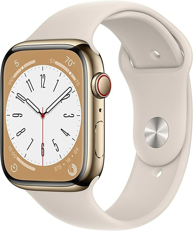 安心の関税送料込み 極美品Apple watch series 8 45mmGPS+cellular
