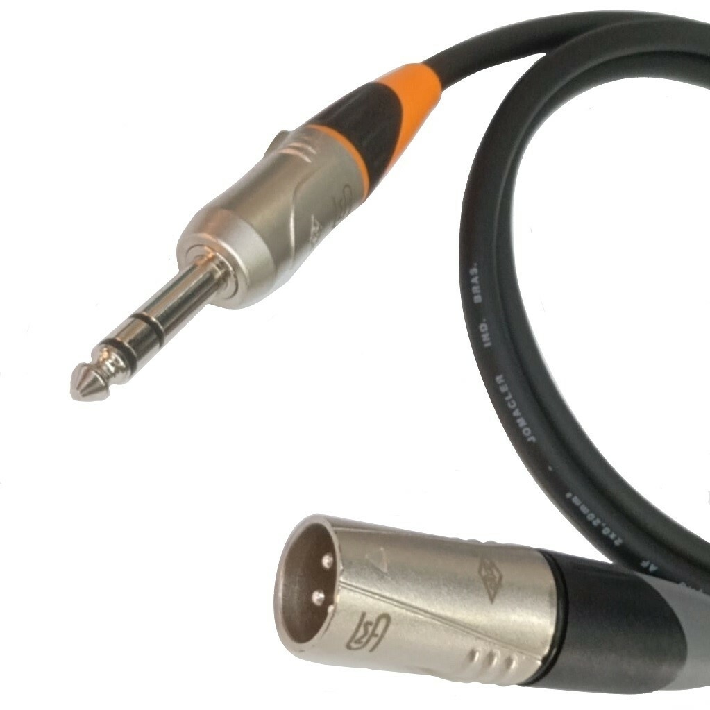 Cabo P10 Macho X XLR Macho Balanceado Profissional