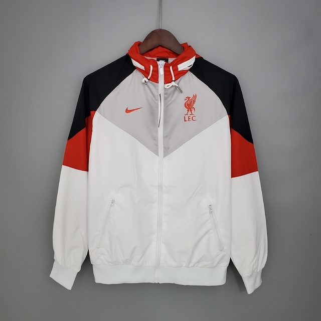 Blusa Corta Liverpool Nike Masculina - Cinza e