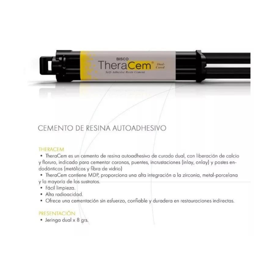 Theracem Cemento Dual Resina Autoadhesivo Automix G Bisco