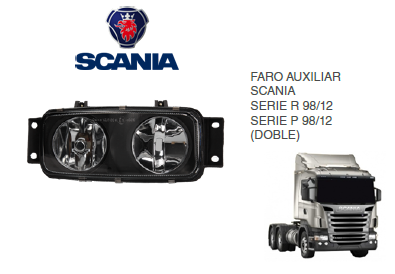 Faro Auxiliar Scania Serie R P Doble