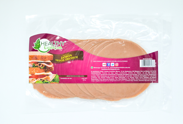 JAMÓN VEGGIE HEALTHY EVOLUTION 250 GRS