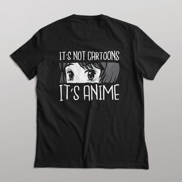 camisa de anime desenho