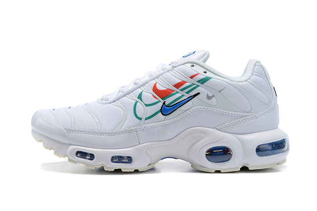 nike air max plus multi-swoosh white