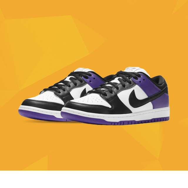 dunk low pro court purple