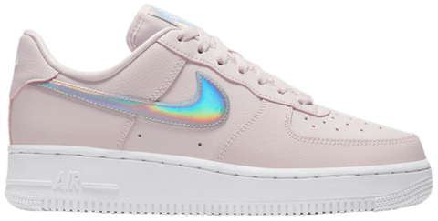 nike pink iridescent