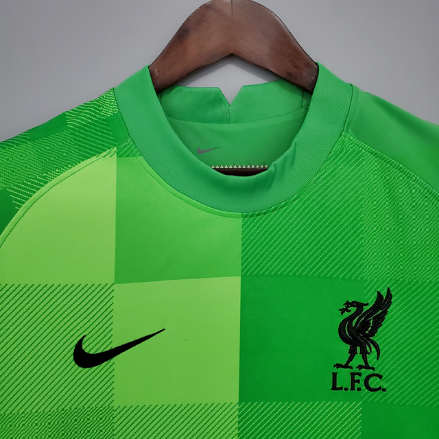 Camisa De Goleiro Liverpool S N Torcedor Nike Masculina Verde