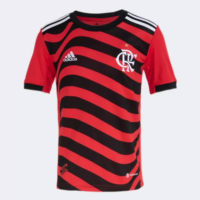 Kit do Flamengo temporada 2022 para o pro league soccer 