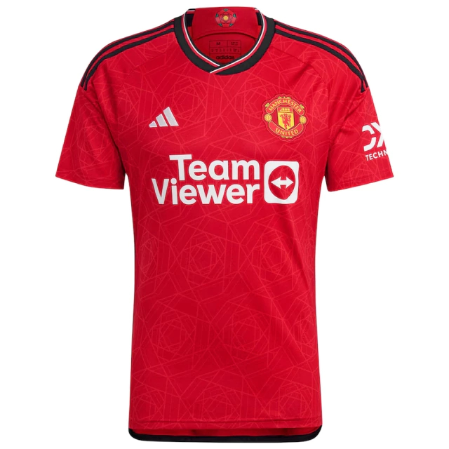 Camisa Pré-Jogo Manchester United - Vermelho adidas