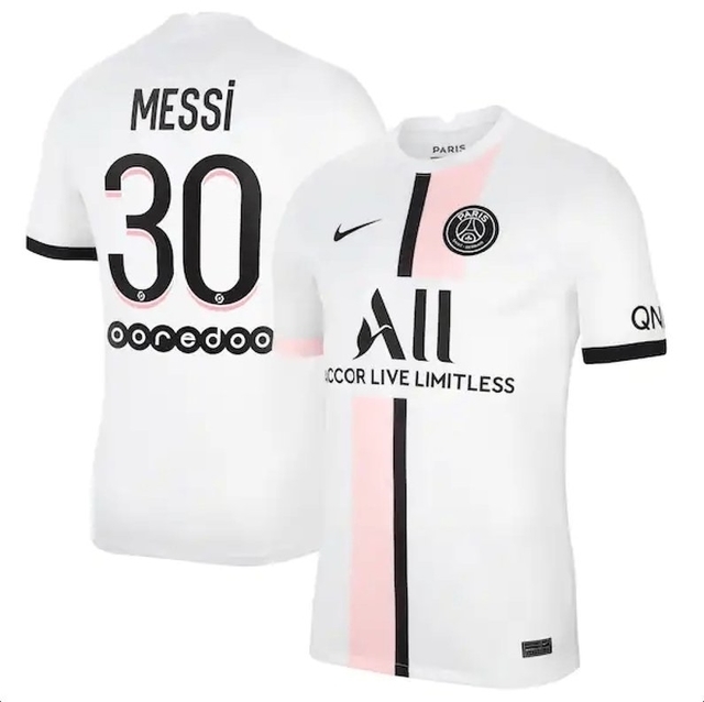 Camisa PSG Celery 30 Messi Infantil Branca - Braziline - Camisa de Time -  Magazine Luiza