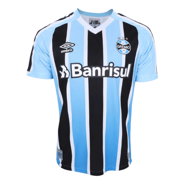 Camisa Racing Club Home 23/24 sn° Torcedor Masculino - Branco e Azul