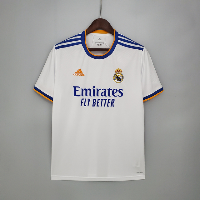 blusa do real madrid branca