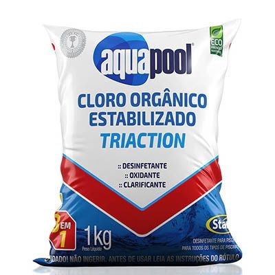 AQUAPOOL CLORO GRANULADO TRIACTION 1KG