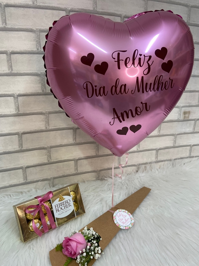 Combo Dia Da Mulher Dyna Flores Cestas E Presentes