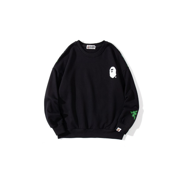 pullover bape moletom com capuz