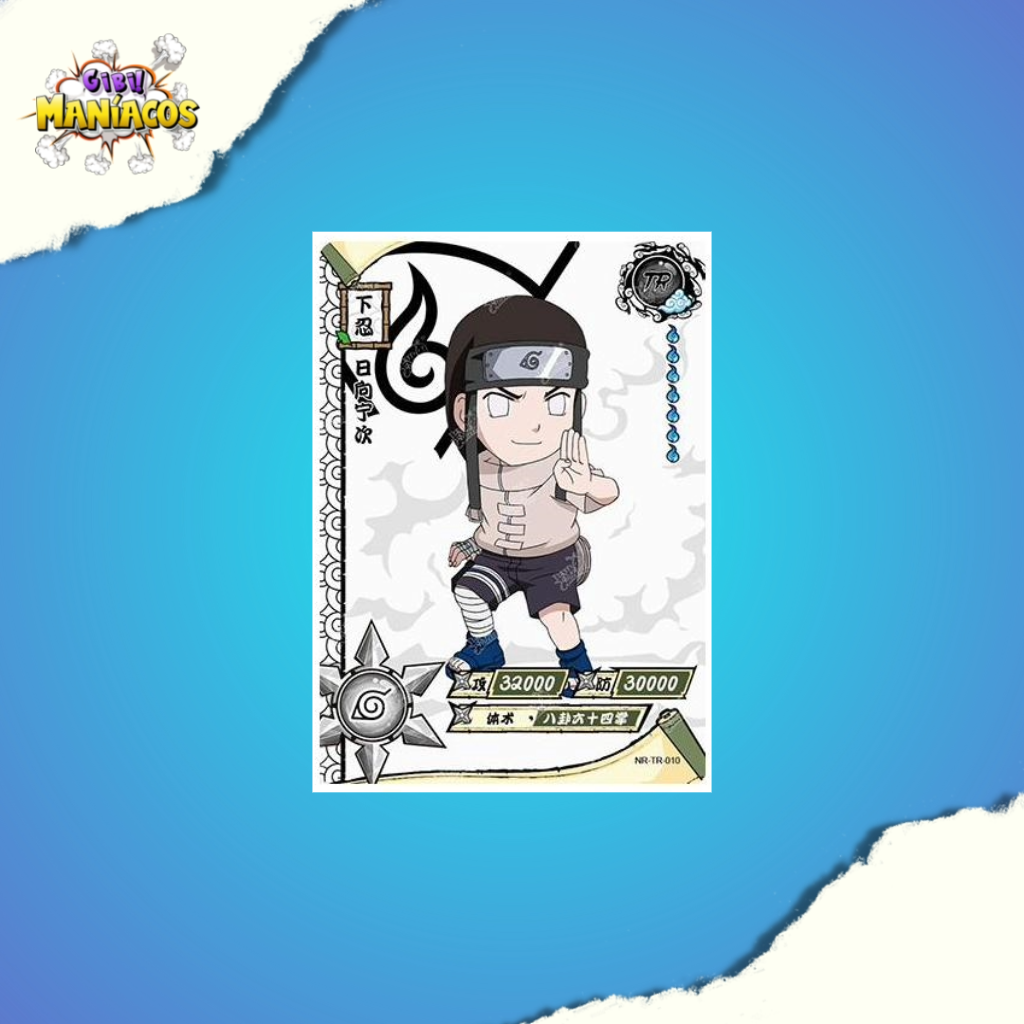 Card Kayou Naruto Tr Neji Hyuga Nr Tr