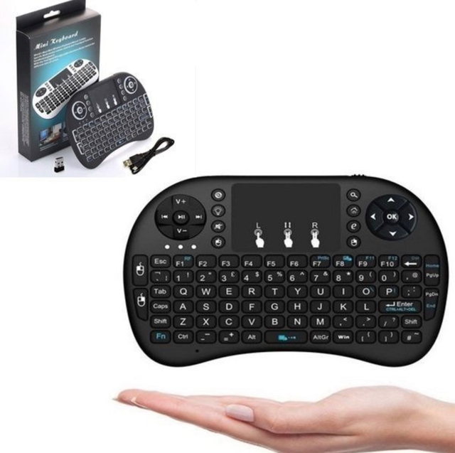 Mini Teclado Wireless Touch: Digite Mais Rápido em Celular, PC