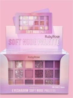 PALETA DE SOMBRA SOFT NUDE RUBY ROSE BELA SHOP