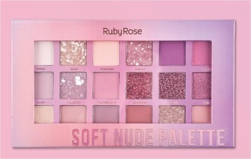 Paleta De Sombra Soft Nude Ruby Rose Bela Shop