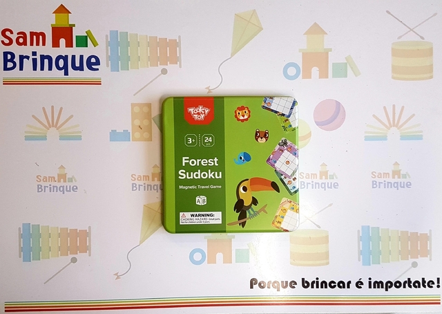 Sudoku Da Floresta 24 Peças - Tooky Toy Jogos de Tabuleiro