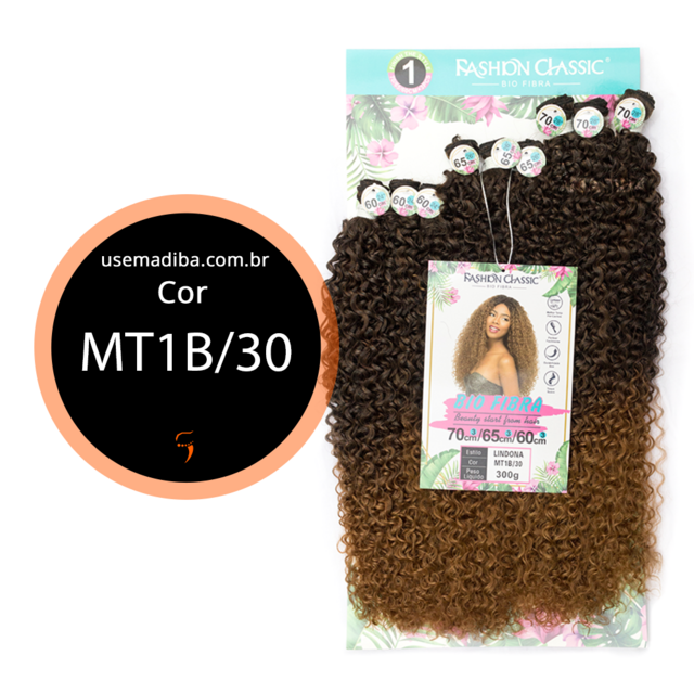 Cabelo Bio Fibra Fashion Classic Lindona