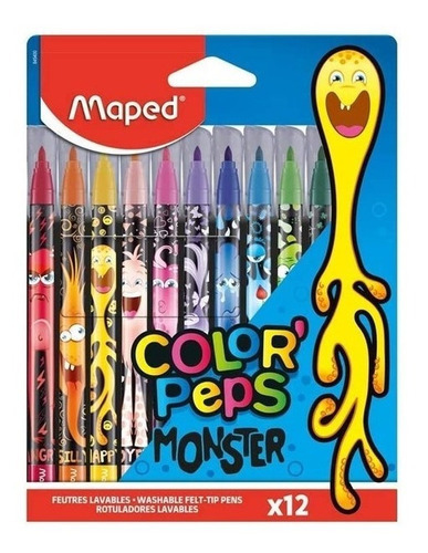 LAPICES DE COLORES MAPED COLOR PEPS X48 UNIDADES